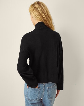 Monsoon Naya High Neck Knitted Jacket