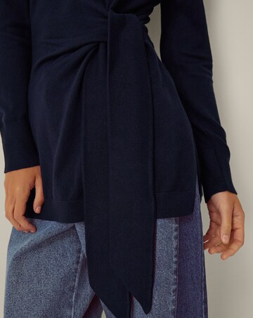 Monsoon Tina Tie Side Jumper