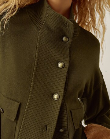 Monsoon Naya High Neck Knitted Jacket