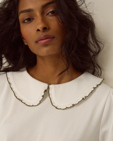 Monsoon Caris Collar Jersey Top