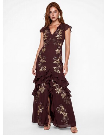 Maya Deluxe Embellished Maxi Dress