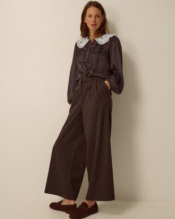 Monsoon Shae Polka Dot Lace Top
