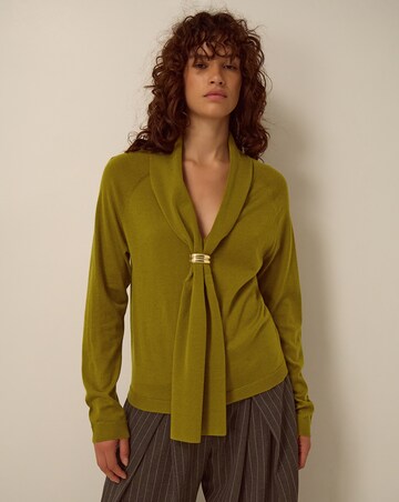 Monsoon Tilly Neck Tie Jumper