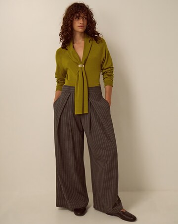 Monsoon Tilly Neck Tie Jumper