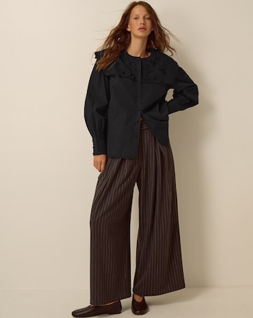 Monsoon Eliana Embroidered Collar Shirt