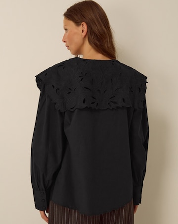 Monsoon Eliana Embroidered Collar Shirt