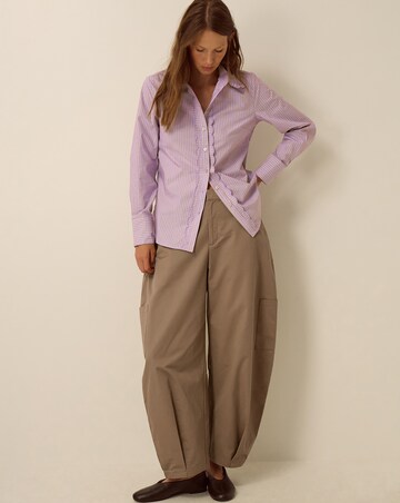 Monsoon Sabrina Scallop Stripe Shirt
