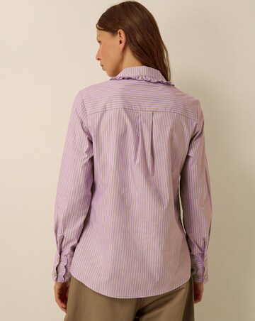 Monsoon Sabrina Scallop Stripe Shirt