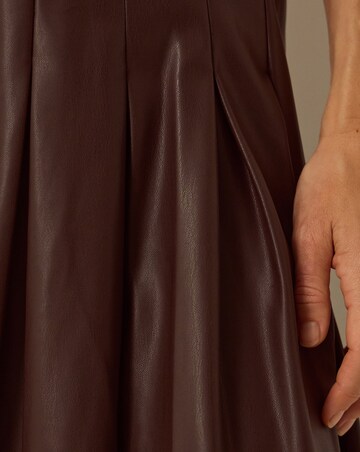 Monsoon Ottie Pleated Midi Skirt