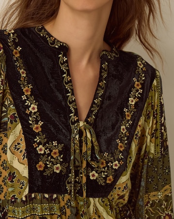 Monsoon Laoise Floral Patchwork Top