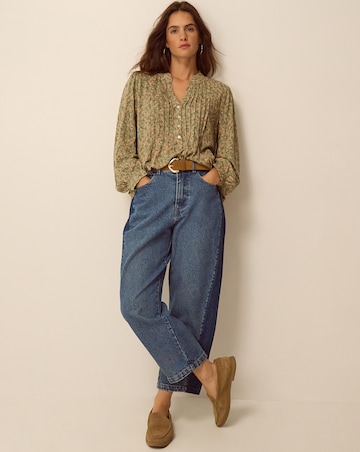 Monsoon Deena Ditsy Floral Jersey Blouse