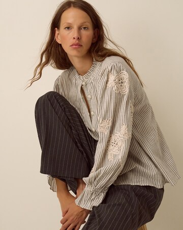 Monsoon Iris Cornelli Stripe Shirt