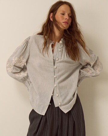 Monsoon Iris Cornelli Stripe Shirt