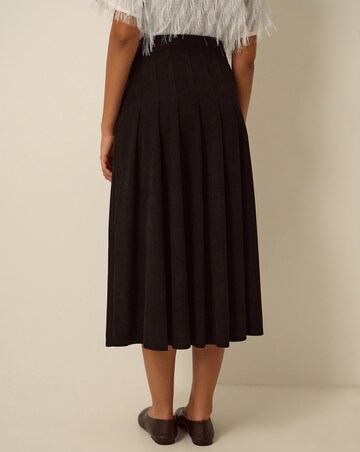Monsoon Sonja Corduroy Midi Skirt