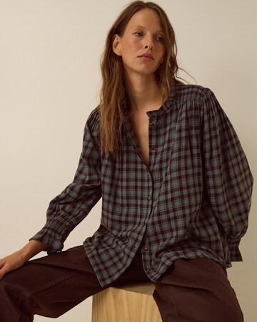 Monsoon Ruby Check Blouse