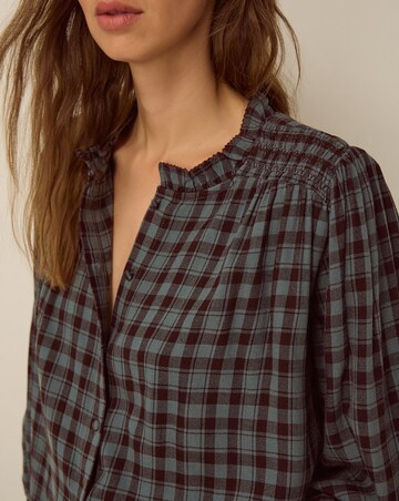 Monsoon Ruby Check Blouse