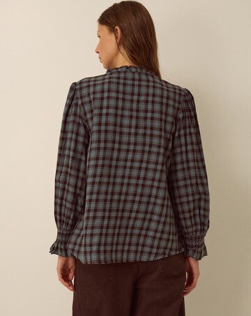 Monsoon Ruby Check Blouse