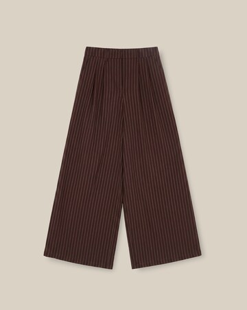 Monsoon Jen Pinstripe Wide Leg Trousers