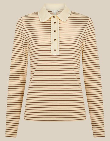 Monsoon Stacy Stripe Jersey Polo Top