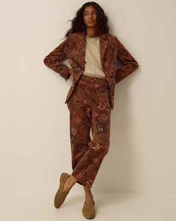 Monsoon Princella Floral Corduroy Blazer