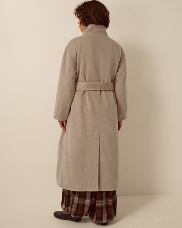 Monsoon Millie Funnel Neck Belted Coat