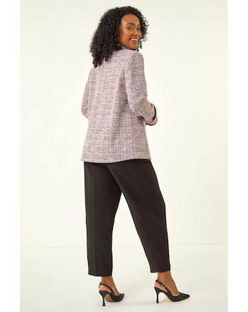 Roman Petite Boucle Stretch Blazer
