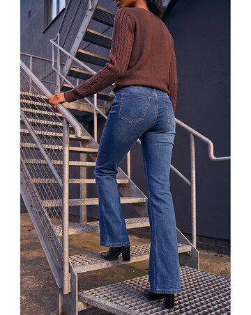 Roman Petite Bootcut Stretch Jeans