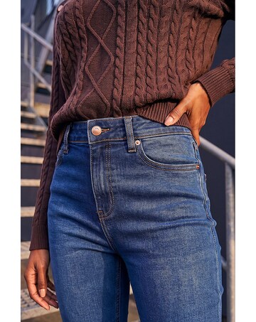 Roman Petite Bootcut Stretch Jeans