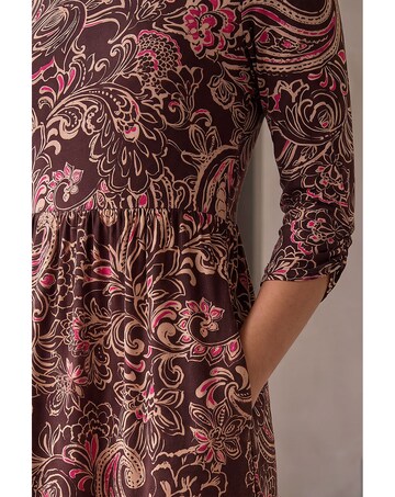 Roman Petite Floral Midi Dress