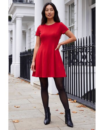 Roman Petite Ponte Dress