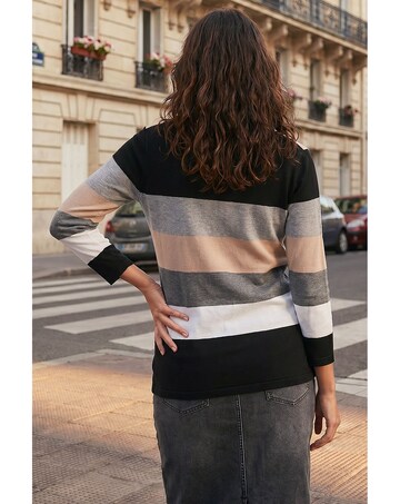 Roman Colour Block Hotfix Jumper
