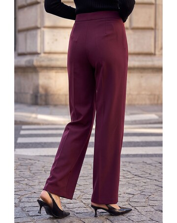 Roman Petite Straight Leg Ponte Trouser