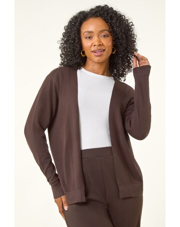 Roman Petite Plain Stretch Cardigan