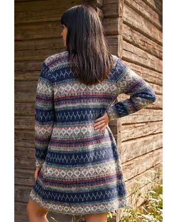 Roman Petite Aztec Longline Cardigan