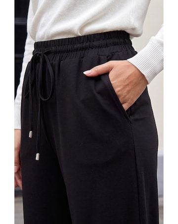 Roman Petite Drawstring Ponte Trouser