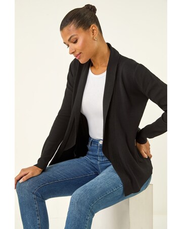 Roman Knitted Zip Detail Jacket