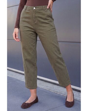 Roman Petite Cropped Ankle Jean