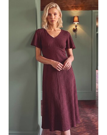 Roman Petite V-Neck Dress