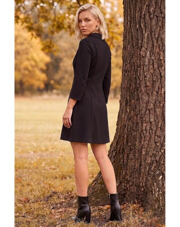 Roman Petite Zip Front Dress