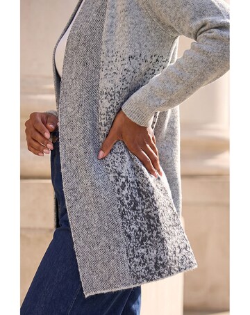 Roman Shimmer Long Cardigan