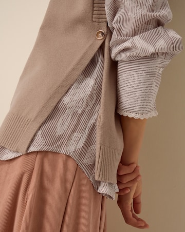 Monsoon Ariana Argyle Knitted Vest
