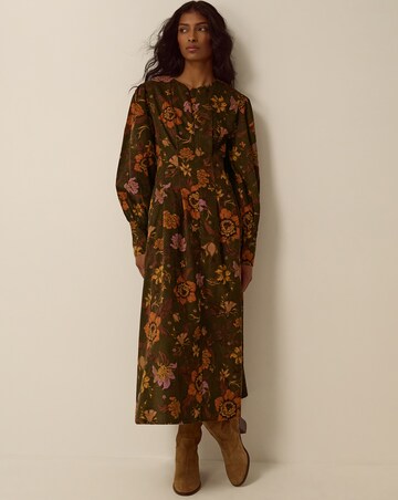 Monsoon Princella Corduroy Midi Dress