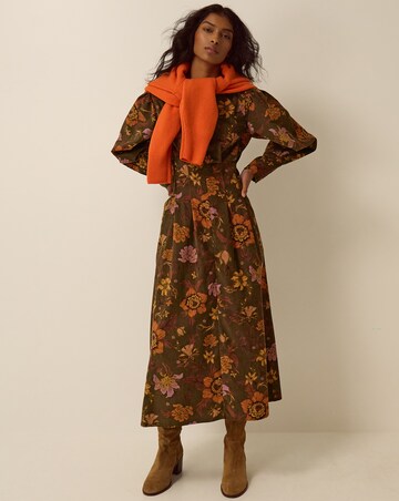 Monsoon Princella Corduroy Midi Dress
