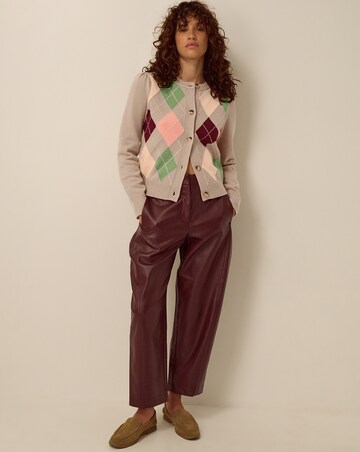 Monsoon Alba Argyle Cardigan