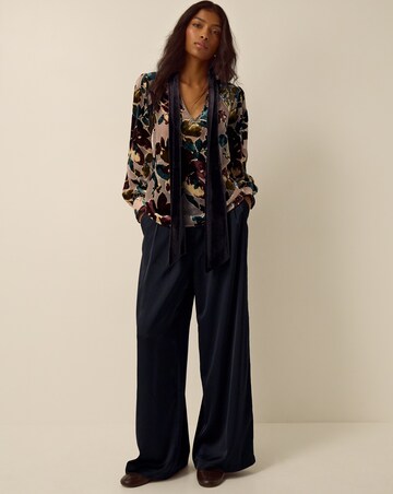 Monsoon Ayla Floral Devore Blouse