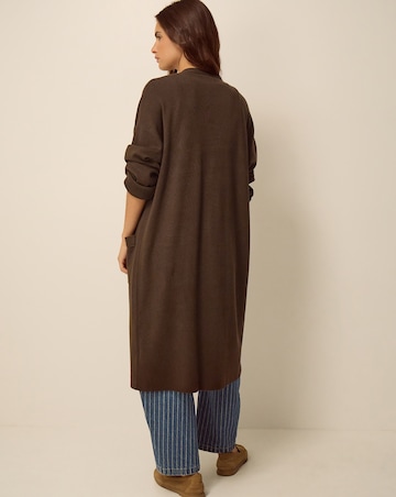 Monsoon Zuri Zip Longline Cardigan
