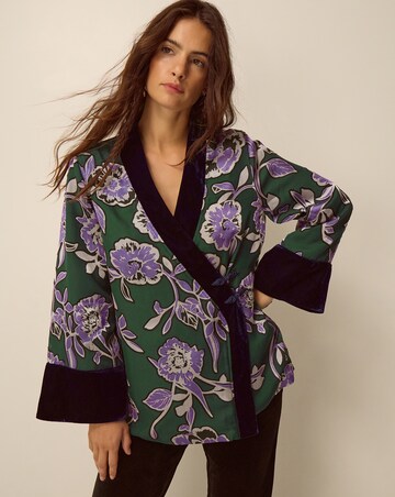 Monsoon Willow Floral Kimono Jacket