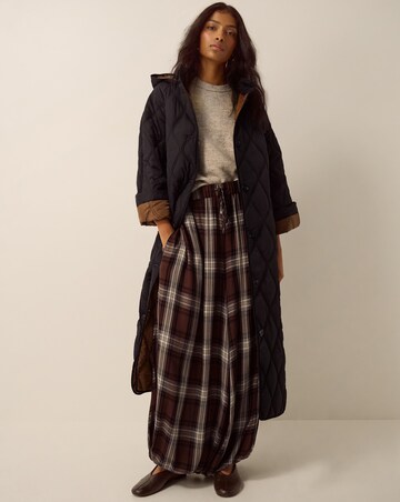 Monsoon Andi Quilted Longline Coat