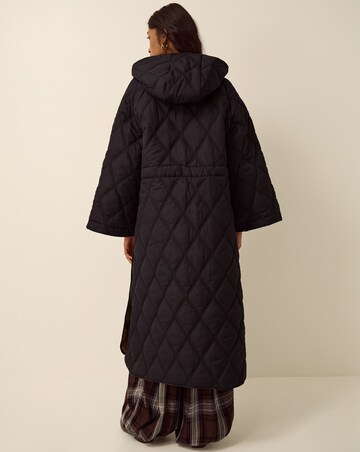 Monsoon Andi Quilted Longline Coat