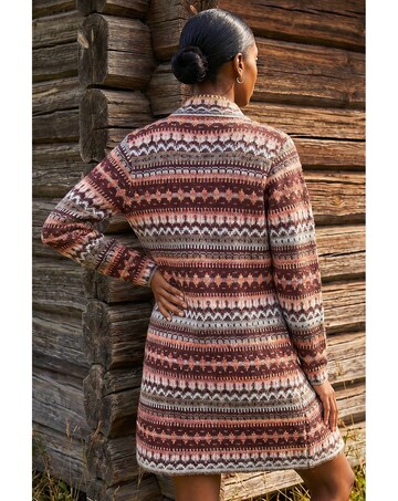 Roman Petite Aztec Longline Cardigan